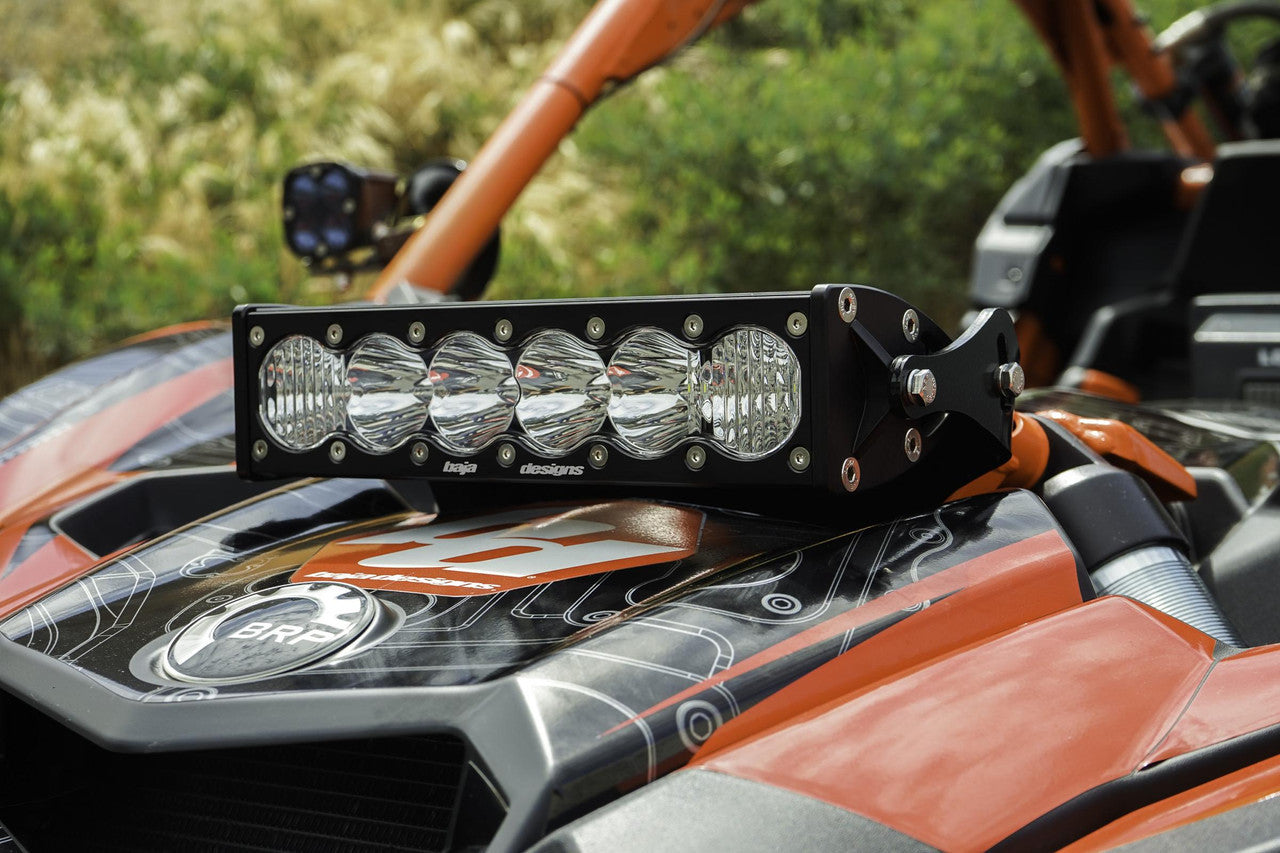 Baja Designs - Can-Am OnX6+ LED 10 Inch Shock Mount Light Bar Kit - Can-Am 2017-24 Maverick X3