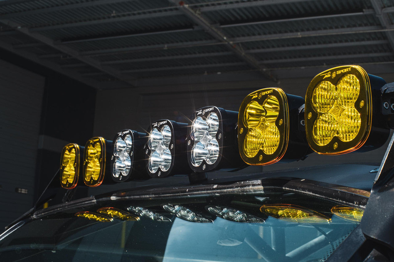 Baja Designs - Can-Am XL Linkable Roof Mount Light Kit - Can-Am 2017-24 Maverick X3