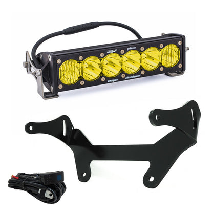 Baja Designs - Can-Am OnX6+ LED 10 Inch Shock Mount Light Bar Kit - Can-Am 2017-24 Maverick X3