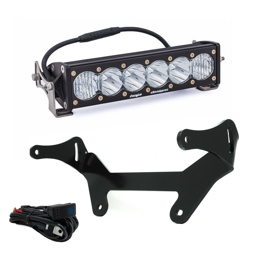 Baja Designs - Can-Am OnX6+ LED 10 Inch Shock Mount Light Bar Kit - Can-Am 2017-24 Maverick X3